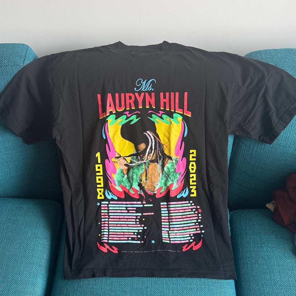 Oversized Graphic Concert Tee - Lauryn Hill 25th Anniversary Tour 2023